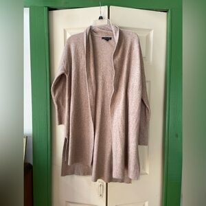 Tahari Women's Cardigan in Soft Tan